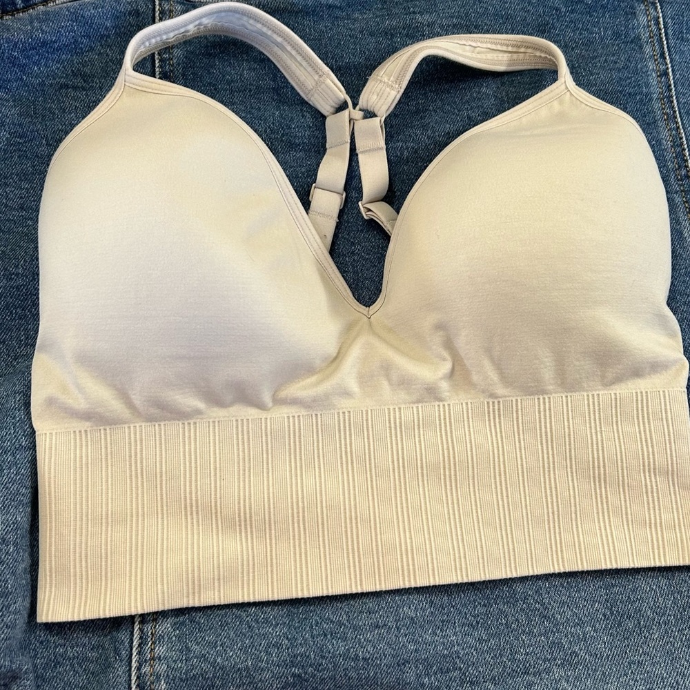Athleta Sports Bra Size XS Ribbed Longline